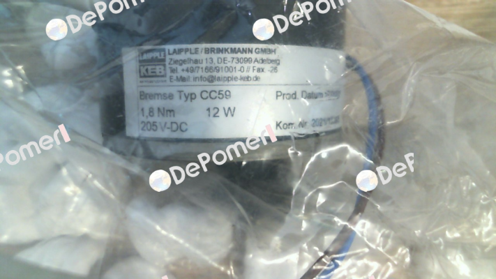 Typ CC59 B.Brake s.r.l.