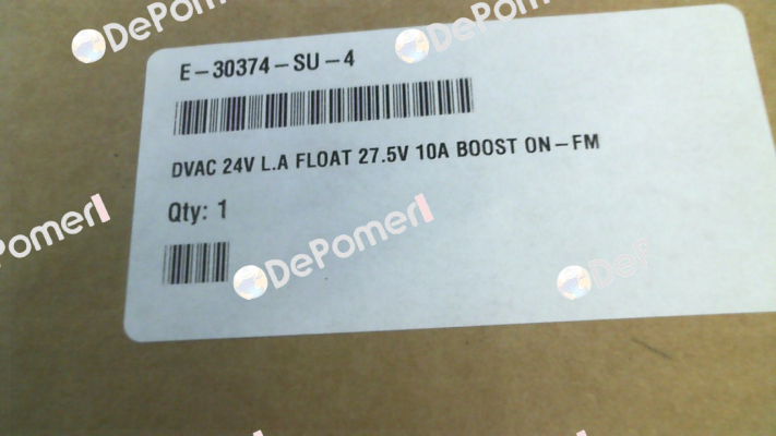 E-30374-SU-4 Metron Eledyne Ltd