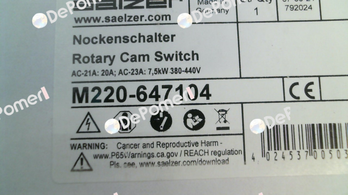 M220-647104 Salzer