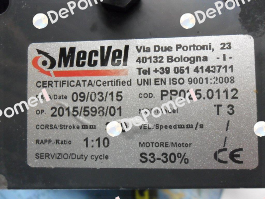 PP025.0112 Mecvel