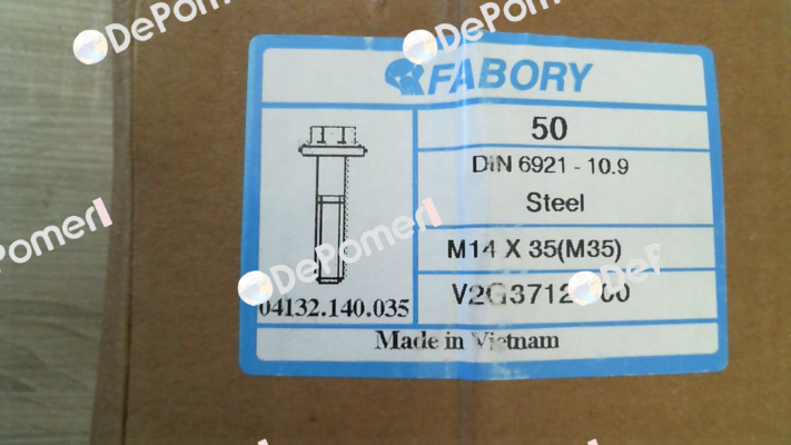 04132.140.035 (package of 50 pcs) Fabory