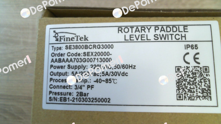 SE3800BCRG3000 Finetek