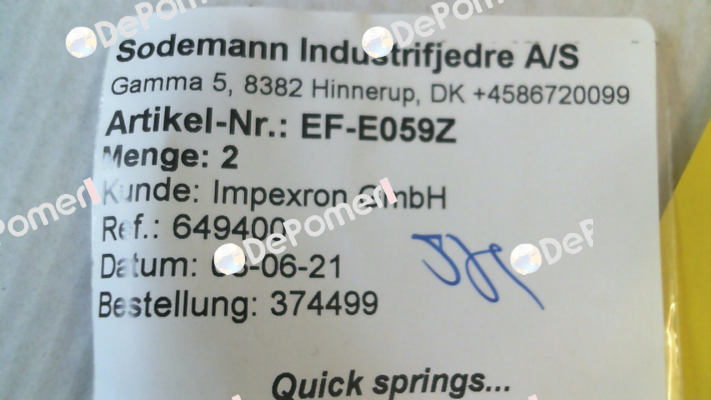 EF-E059Z Sodemann