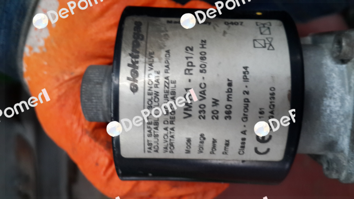 VMR1-5, 1/2", 230V AC Elektrogas