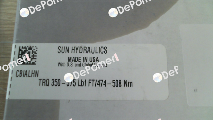 CBIA-LHN Sun Hydraulics