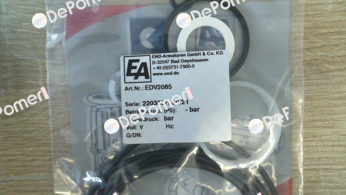 EDV2085 End Armaturen