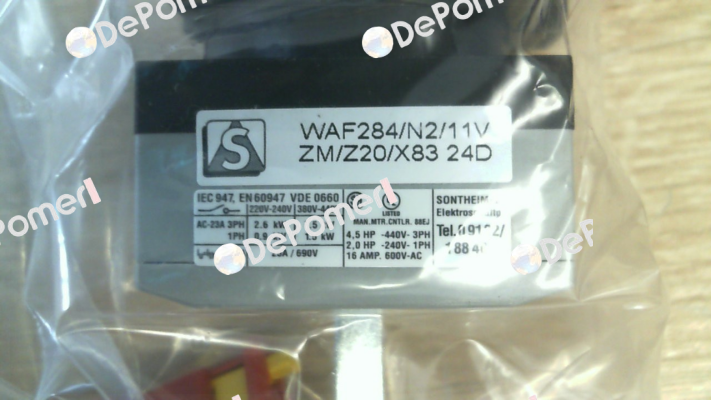WAF284/N2/11VZM/Z20/X83 Sontheimer