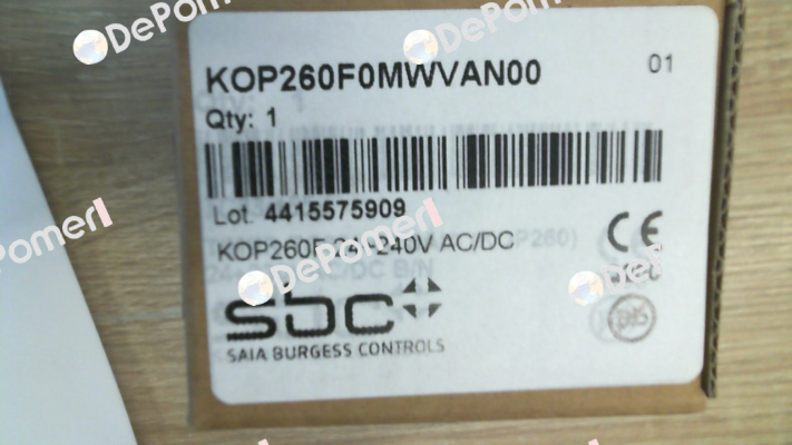 KOP260F0MWVAN00 (9600156) Saia-Burgess