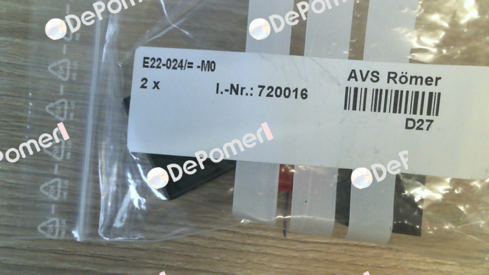 PN: 720016 // E22-024/= -M0 Avs Römer