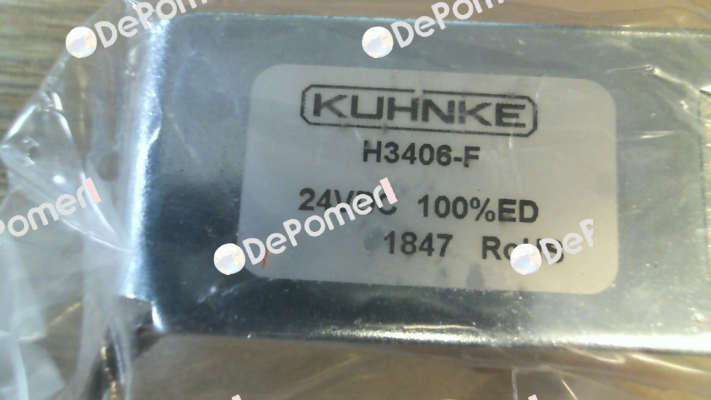 H 3406-F-24VDC 100% ED Kuhnke