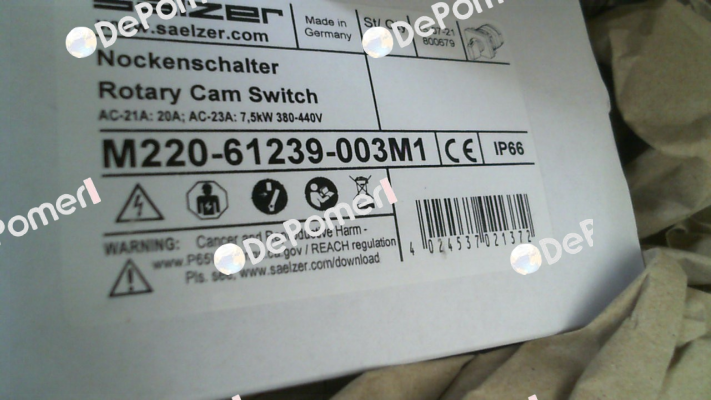 M220-61239-003M1 Salzer