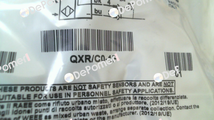 QXR/C0-1F Micro Detectors / Diell (now Datasensing)