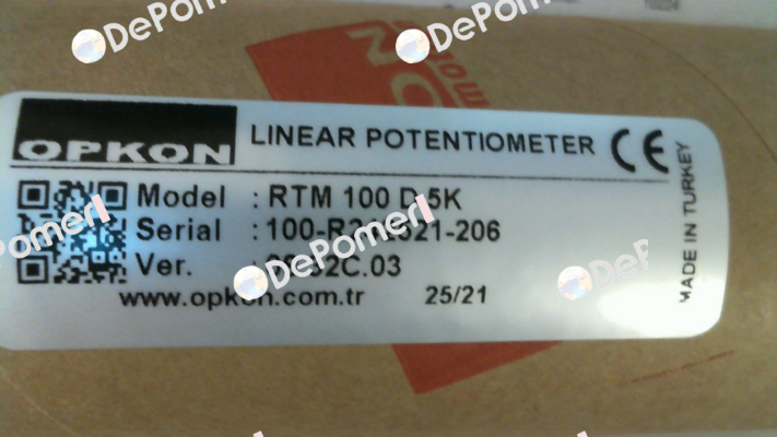 RTM 100 D  5K Opkon