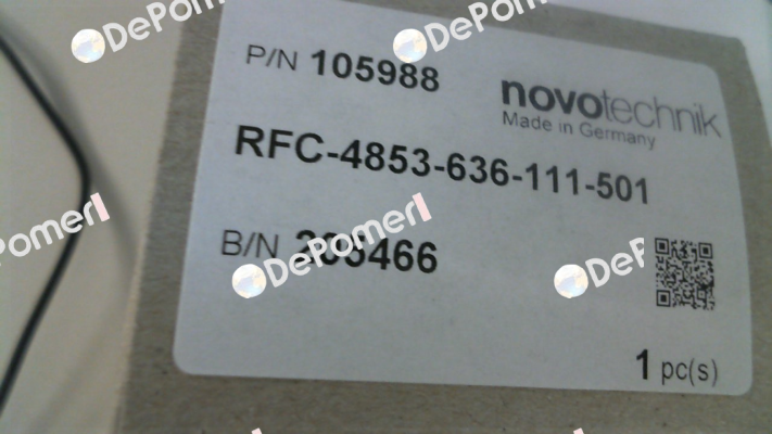 400105988 / RFC-4853-636-111-501 Novotechnik