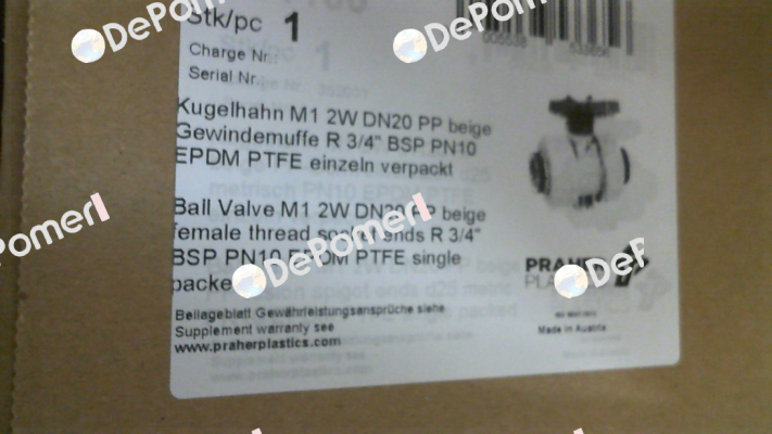 M1 PP 3/4" Praher