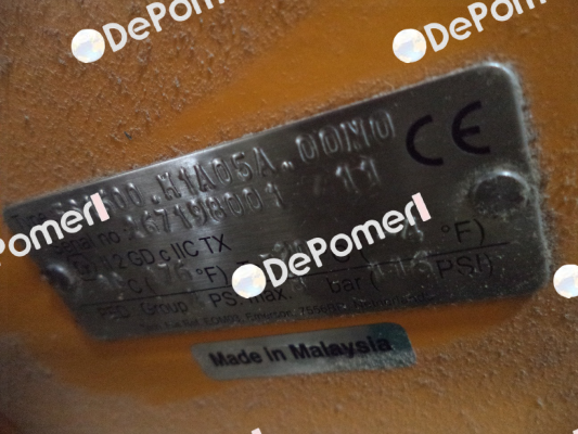 Type: ES1600.M1A05A.00N0  Elomatic