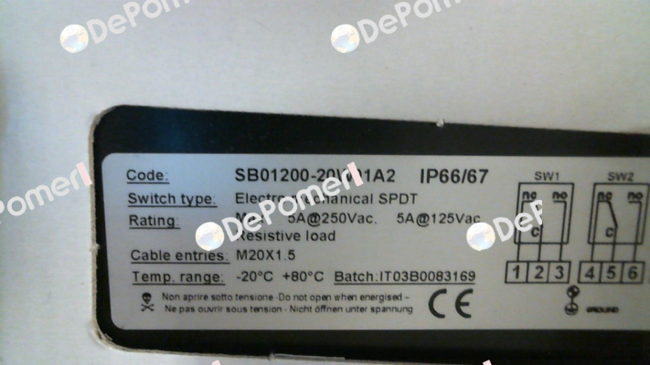 P/N: 57804, Type: ELR.SO.SB01200-20W01A2 Soldo