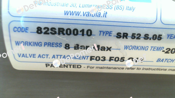 SR52 /Type 82SR0010 Valbia