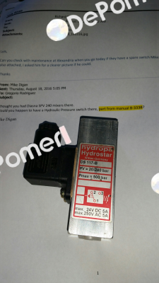 DS-117-240/B Hydropa Hydrostar