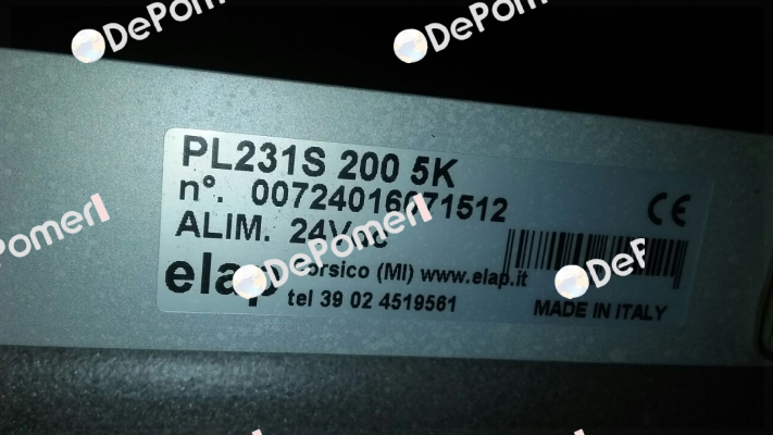 E0303P502S /  PL231S200 res.5K ELAP