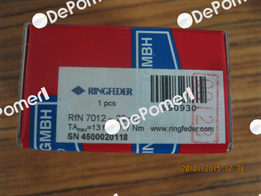 RFN7012 20X47 Ringfeder