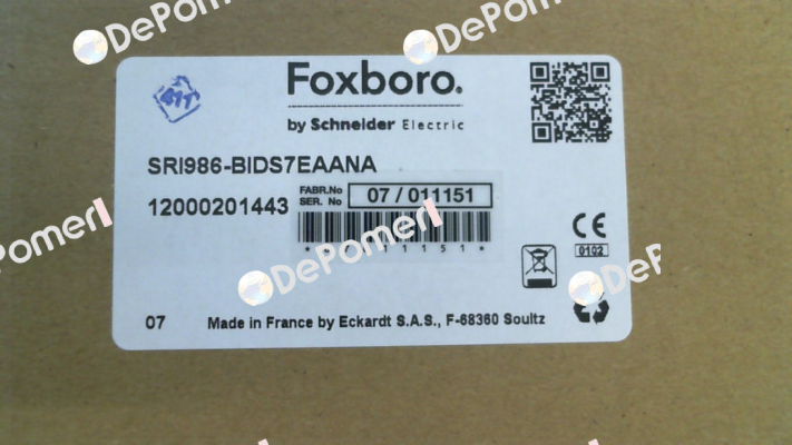 SRI986-BIDS7EAANA Foxboro