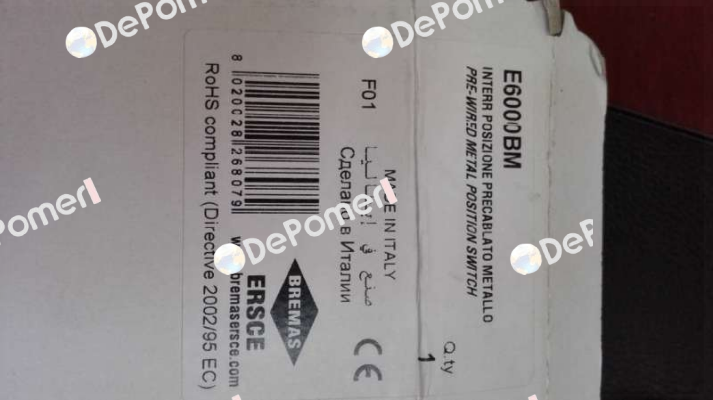 E6000BM Ersce