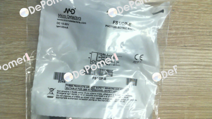 FS1/0P-E Micro Detectors / Diell (now Datasensing)