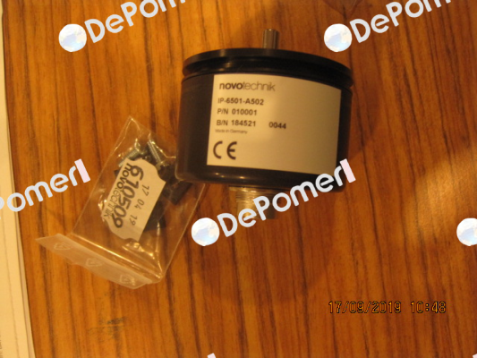 P/N: 400010001 Type: IP-6501-A502 Novotechnik