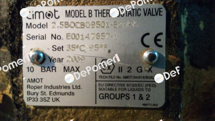 2 1/2BOCB09501-E2-AA Amot