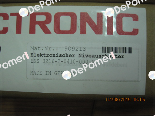 909213 / ENS 3216-2-0410-000-K Hydac