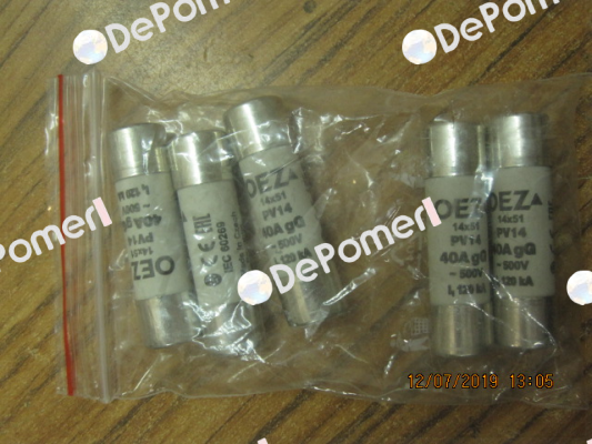 P/N: 06734 Type: PV14 40A gG OEZ