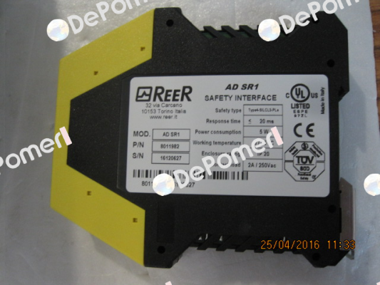 SP-R-13-309-00 / AD SR1 Reer
