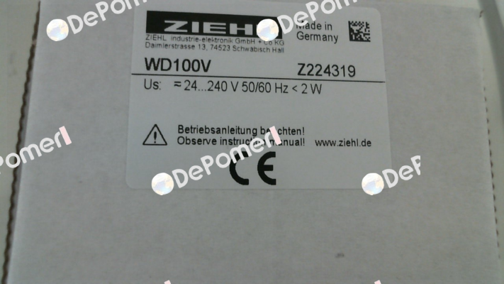 Z224319 Ziehl