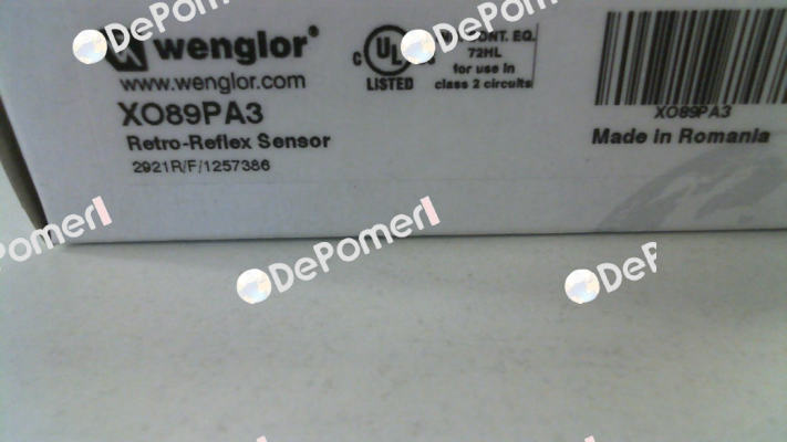 XO89PA3 Wenglor