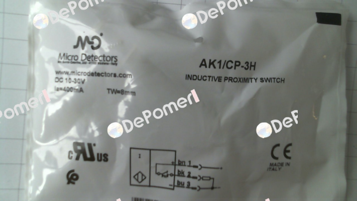 AK1/CP-3H Micro Detectors / Diell (now Datasensing)