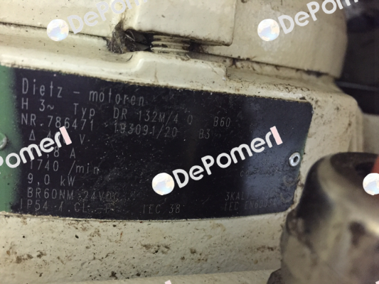 DR 132M/4 0 B60  Dietz-Motoren