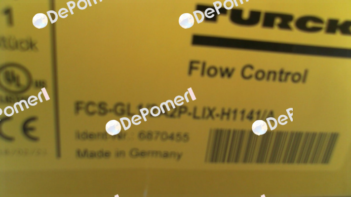 p/n: 6870455, Type: FCS-GL1/2A2P-LIX-H1141/A Turck