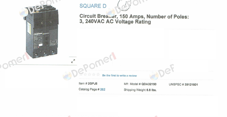 QDA32150  Square D (Schneider Electric)