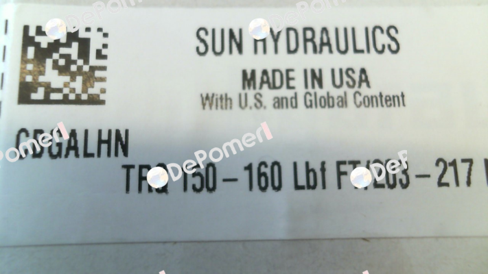 CBGALHN Sun Hydraulics