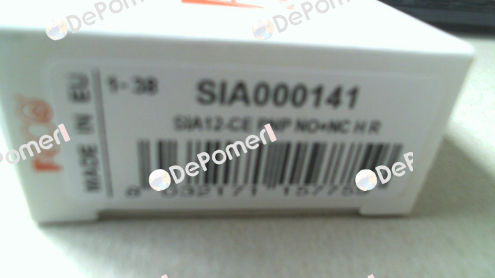 Part Number: SIA000141 Model: SIA12-CE PNP NO+NC H R Aeco