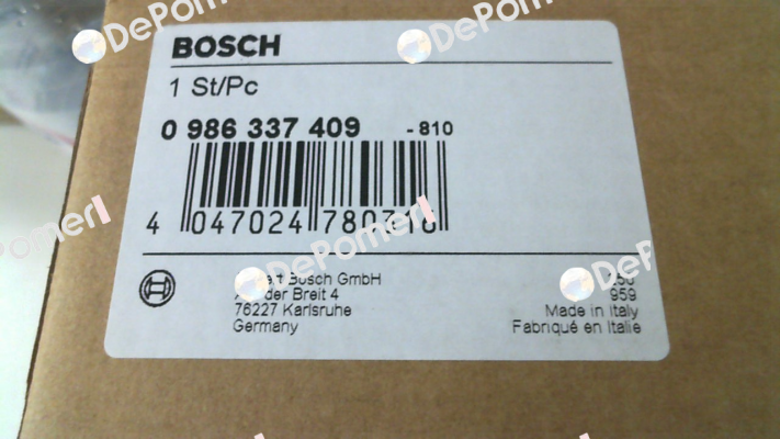 0 986 337 409 Bosch