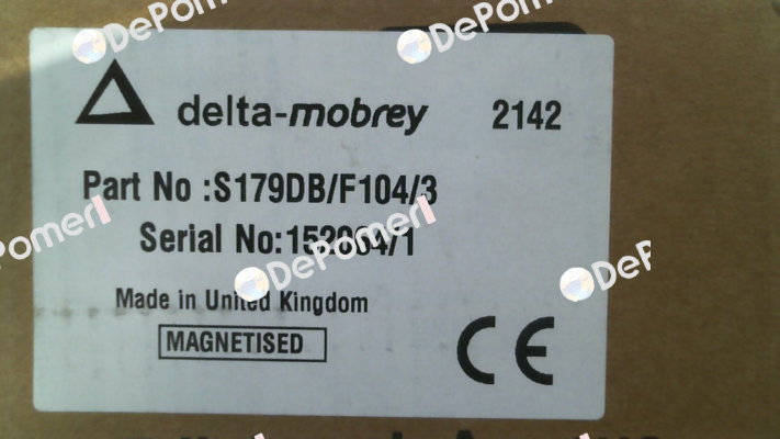 S174DB/F104/3 Bestobell Mobrey
