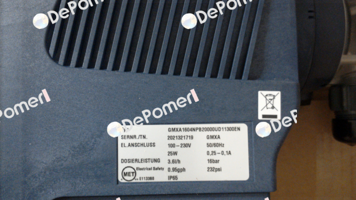 GMXA1604NPB20000UD11300EN / GMXA (GAMMA-X) ProMinent
