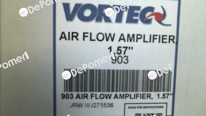 P/N: 903 BSP, Type: 903 NPT Vortec