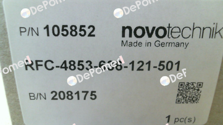 RFC-4853-636-121-501 Novotechnik