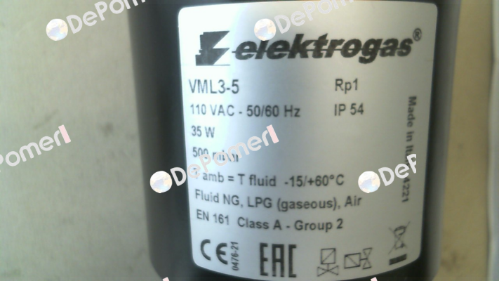 VML3-5 (110 V AC) Elektrogas