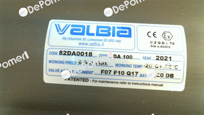 0310000071 Valbia