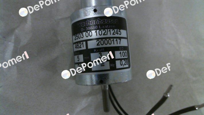 2000117 - 2503 00 102/1245 24 V DC Wachenhausen