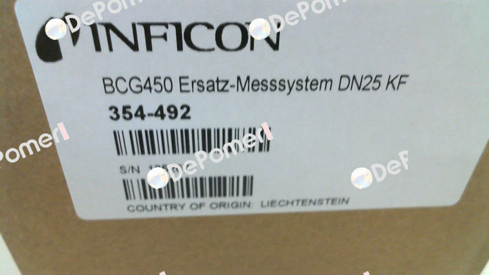 354-492 Inficon